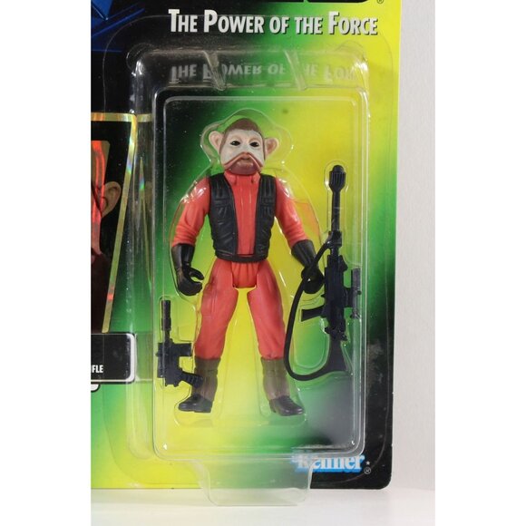 Star Wars The Power Of The Force Nien Nunb & ASP-7 Droid SEALED 2 Figures 1997 - Picture 6 of 15